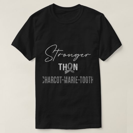強いシャルコットマリー歯の戦士 Tシャツ (デザイン正面)
