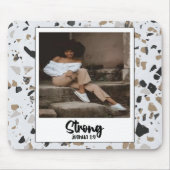 強いジョシュア1:9テラゾパターンマウスパッド マウスパッド (正面)