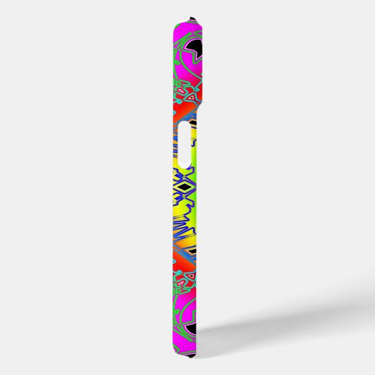 強いスペクトル記号 Case-Mate iPhoneケース (裏面 / 右)