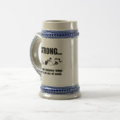 強いトライアスロン ビールジョッキ (正面左)