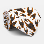 強いドーベルマン(犬)犬の(犬)ドーベルマン・ピンシェルのカスタムの子犬 ネクタイ (ロール)