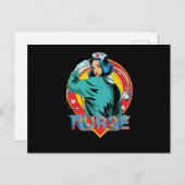 強いナース ポストカード (正面/裏面)