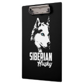 強いハスキーのシベリア クリップボード (左)