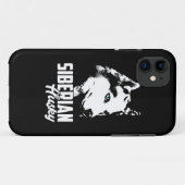 強いハスキーのシベリア Case-Mate iPhoneケース (裏面(横))