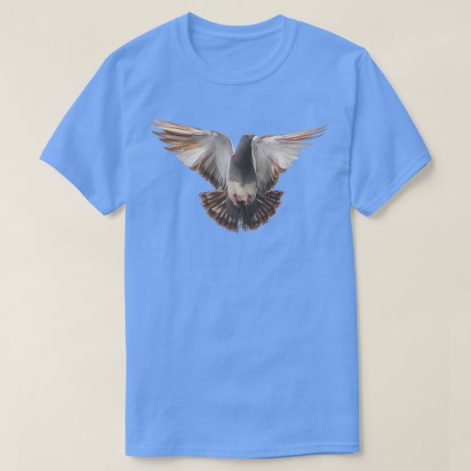 強いハト1 Tシャツ (デザイン正面)