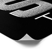 強いハート ポスター (角)