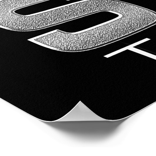 強いハート ポスター (角)