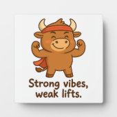 強いバイブ、弱いリフト – 漫画ブリオプラーク フォトプラーク (正面)