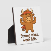 強いバイブ、弱いリフト – 漫画ブリオプラーク フォトプラーク (正面)