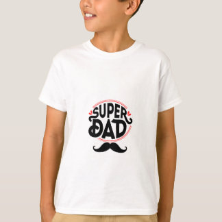 強いパパ強い家族 Tシャツ