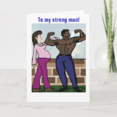 強いパパ カード (正面)