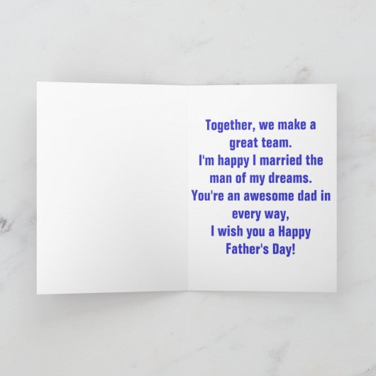 強いパパ カード (内部)