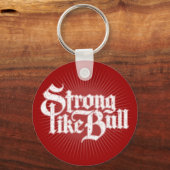 強いブルキーチェーン キーホルダー (正面)