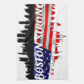 強いボストン キッチンタオル (縦)