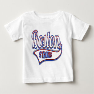 強いボストン ベビーTシャツ