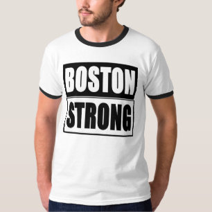 強いボストン Tシャツ