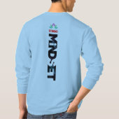 強いマインドセット | メンズ ロングスリーブ Tシャツ (裏面)