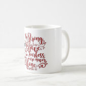 強いマグがあって下さい コーヒーマグカップ (正面右)