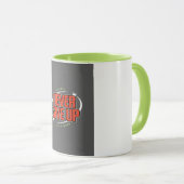 強いマグを続ける マグカップ (正面右)