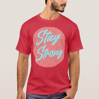 強いメンタルヘルス認識度 Tシャツ