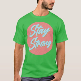 強いメンタルヘルス認識度 Tシャツ