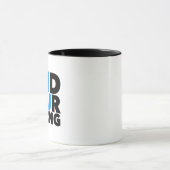 強いモチベーションを感じる名言マグカップ マグカップ (中央)