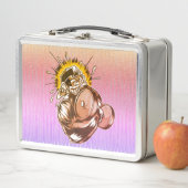 強いモンキーポンプの筋肉 メタルランチボックス (インサイチュ)