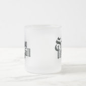 強いライクブルコーヒーマグ フロストグラスマグカップ (中央)