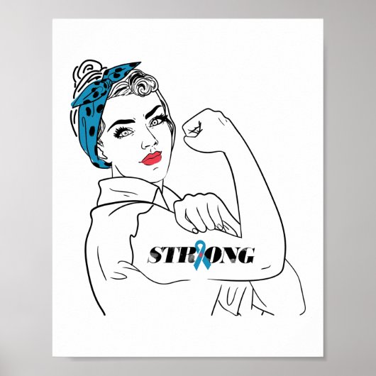 強いロージー1型糖尿病ママ1型糖尿病 ポスター (正面)