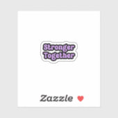 強い一緒に紫てんかん認識度 シール (シート)