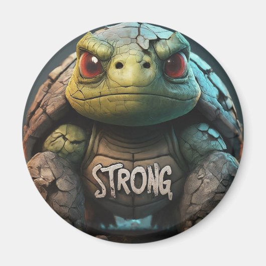 強い亀 マグネット (正面)