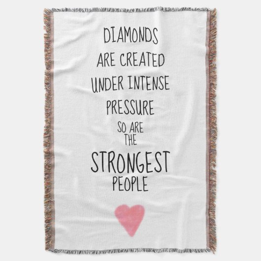 強い人々が励感動的ます スローブランケット (正面縦)