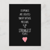 強い人々が励感動的ます ポストカード (正面)