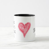 強い人々が励感動的ます マグカップ (中央)