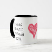 強い人々が励感動的ます マグカップ (正面左)