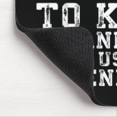 強い人々は殺すのが難しい – トレーニング マウスパッド (コーナー)