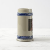 強い人の姿勢は、私の教父に質問しません ビールジョッキ (中央)