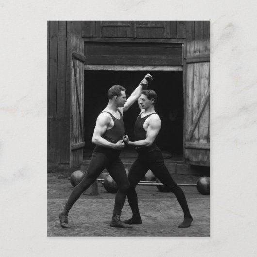 強い人の試合 ポストカード (正面)