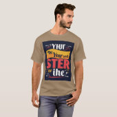 強い人を見つける Tシャツ (正面フル)