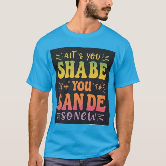 強い人を見つける Tシャツ (正面)