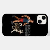 強い体、強い心:運動の力 Case-Mate iPhoneケース (裏面 (横))
