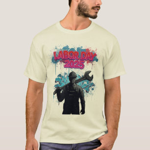 強い労働 - 愛国的でプロフェッショナルな精神 Tシャツ