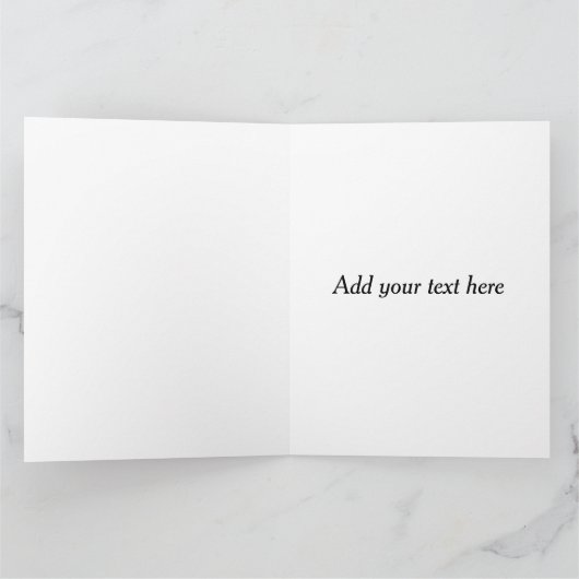 強い勇敢さを恐れない – 聖書の聖句 カード (内部)