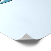 強い勇敢さを恐れない – 聖書の聖句 ポスター (角)