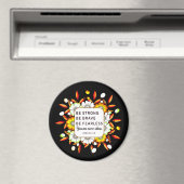 強い勇敢で恐れを知らない – バイブル・バース・マグネット マグネット (インサイチュ (食洗機))