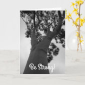 強い勇気付けられる カード (黄色い花)