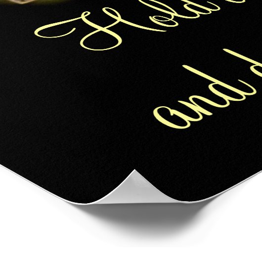 強い印象を残す、集中する_ ポスター (角)