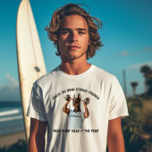 強い友人をチェック Tシャツ
