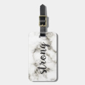強い大理石 ラゲッジタグ (正面縦)