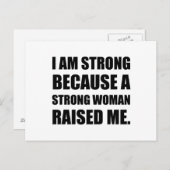 強い女に育てられた ポストカード (正面/裏面)